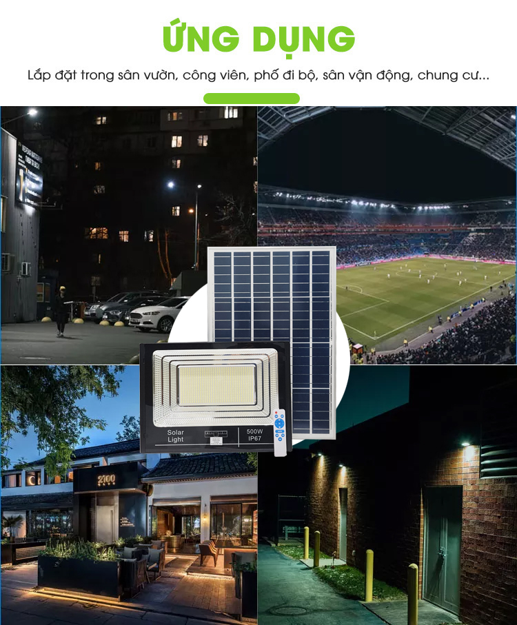 Đèn Năng Lượng Mặt Trời  Solar Light