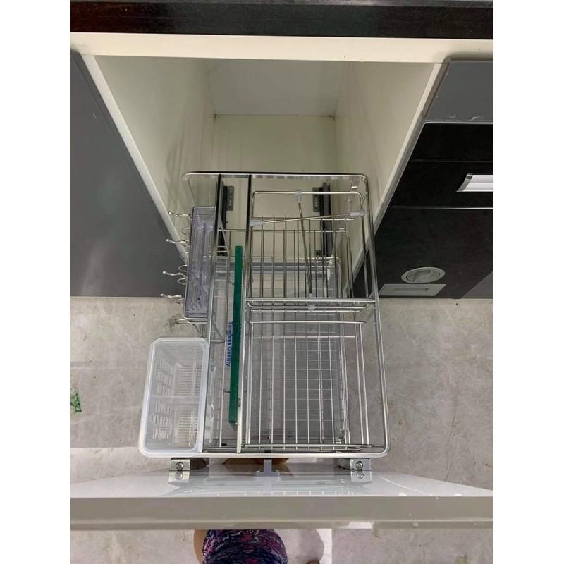 Kệ Gia Vị, Dao Thớt Đa Năng - Ray Giảm Chấn.