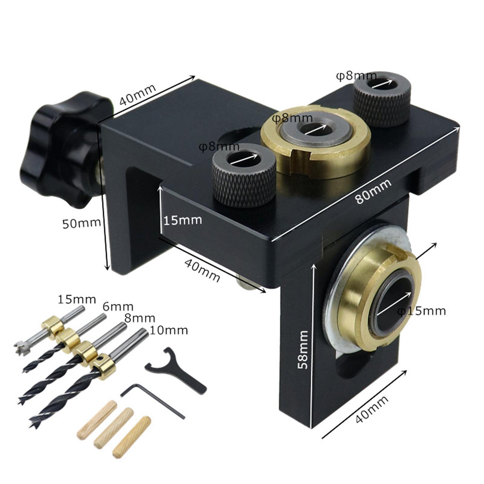 Woodworking Hole  Kit Hole Puncher   for Furniture DIY