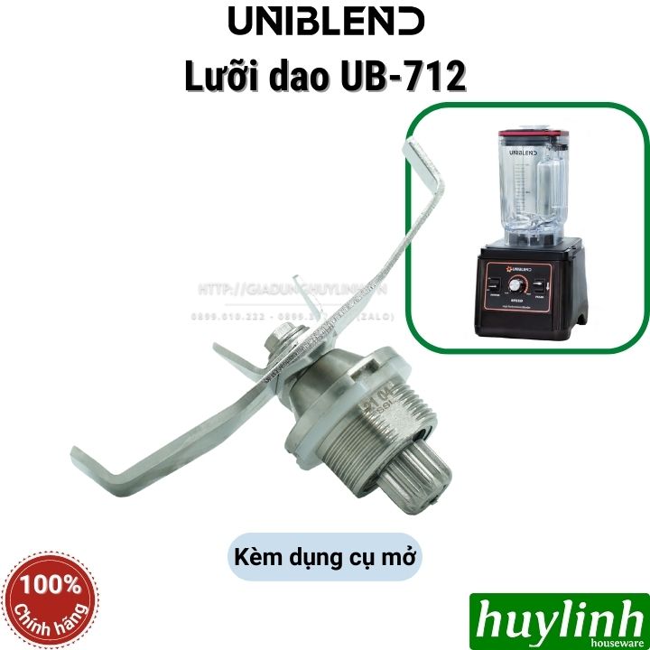 Lưỡi dao thay thế máy xay công nghiệp Uniblend UB-712 - Hàng chính hãng