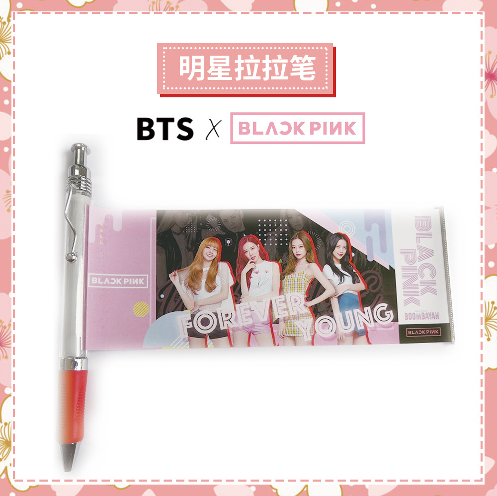 Combo 4 bút kéo BTS BlackPink