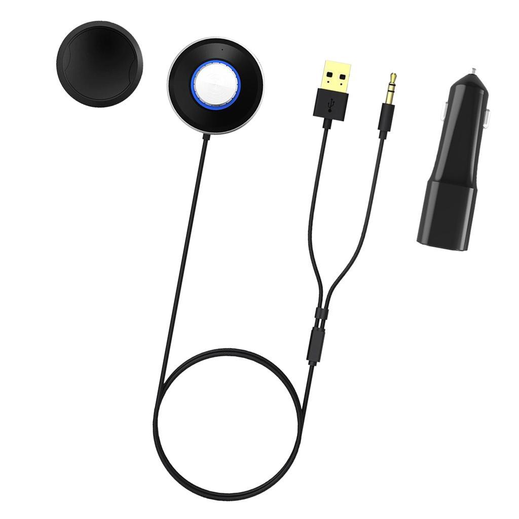 Bluetooth Audio Receiver v4.0 Receiver with USB Car Charger