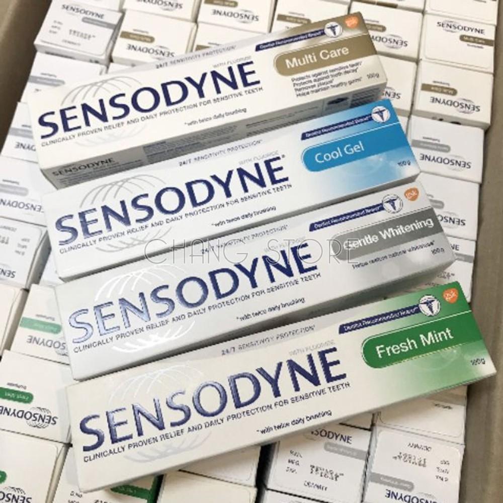 Kem đánh Răng Sensodyne 100g Thơm Mát Giảm Ê Buốt Bảo Vệ Toàn Diện