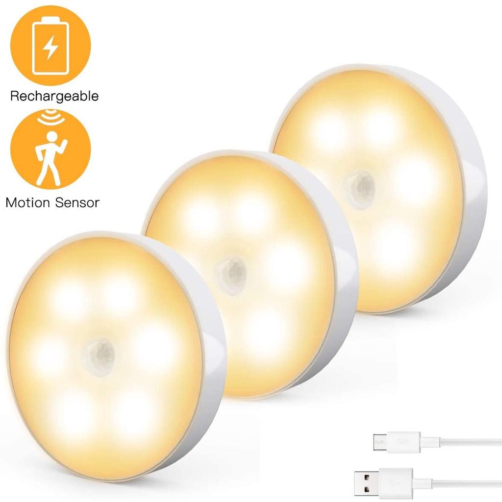 Đèn LED 10 Bóng Cảm Biến Chuyển động Không Dây Dùng Cho Tủ Quần áo