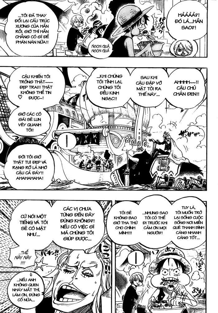 đảo hải tặc - one piece chapter 496 6