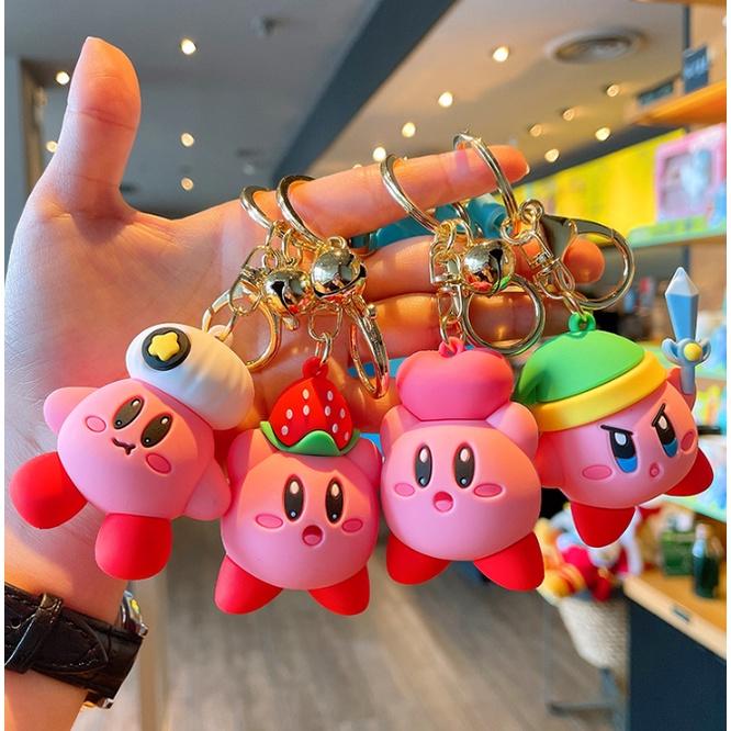 Móc khóa anime Ngôi Sao Kirby siêu dễ thương PVC loại tốt