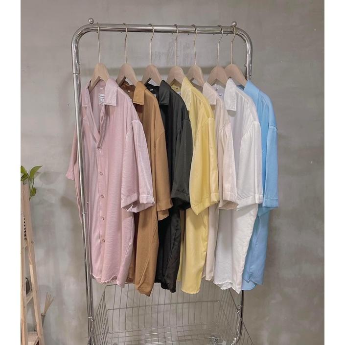 Sale 50% áo sơmi vải mát mùa hè