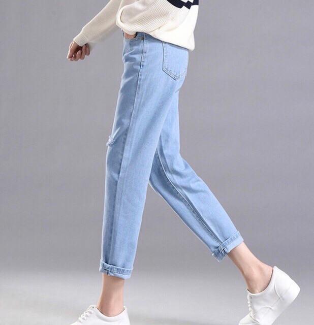 Quần Baggy rách gối CÓ BIG SIZE