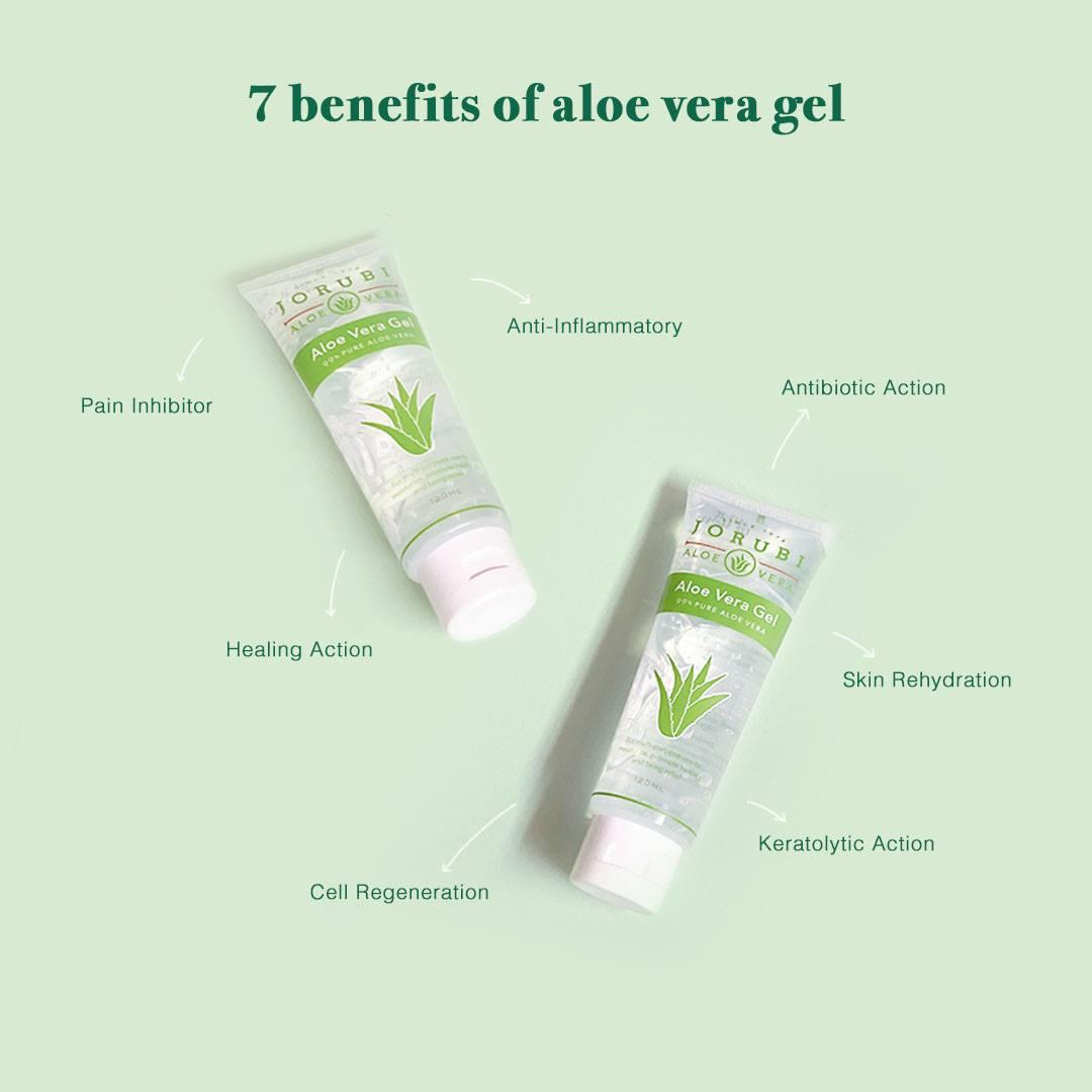 8 Tuýp Gel dưỡng ẩm Combo Siêu Khuyến Mãi Làm Dịu Da Chiết Xuất Nha Đam Jorubi Singapore 10ml