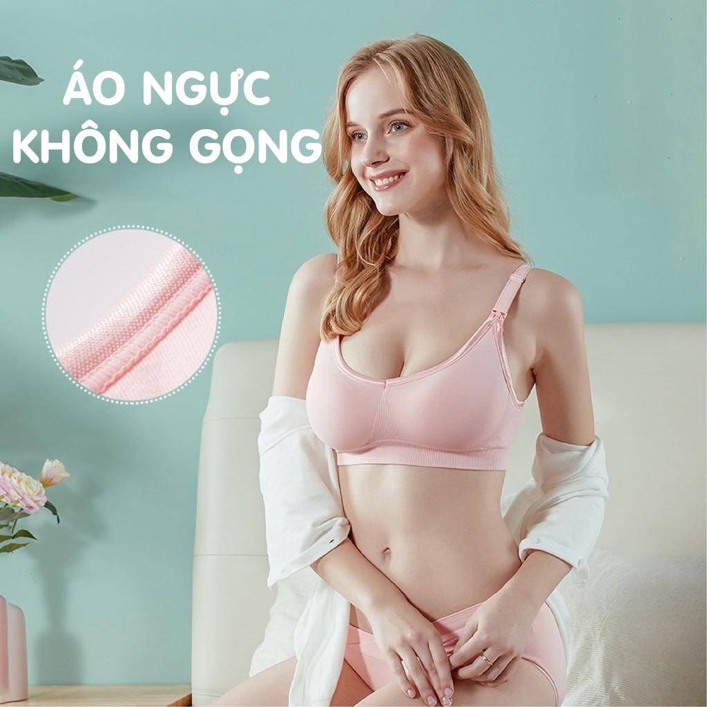 Áo ngực cho bé bú chống chảy xệ, áo ngực cho mẹ bầu Kuta - Hộp 2 cái