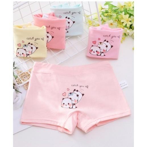 Quần Lót Bé Gái SET 5 Quần Lót Đùi, Quần Lót Tam Giác Cotton Siêu Dễ Thương (Mẫu ngẫu nhiên)