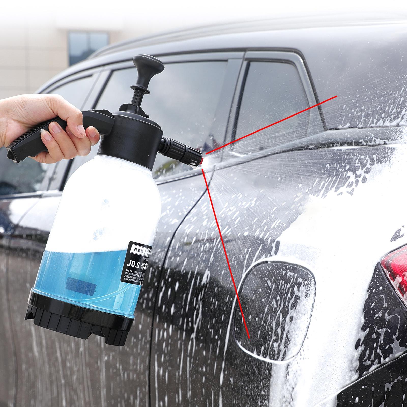 Car Hand Pump Pressure Foam Sprayer Hand Pressurized for Home Cleaning