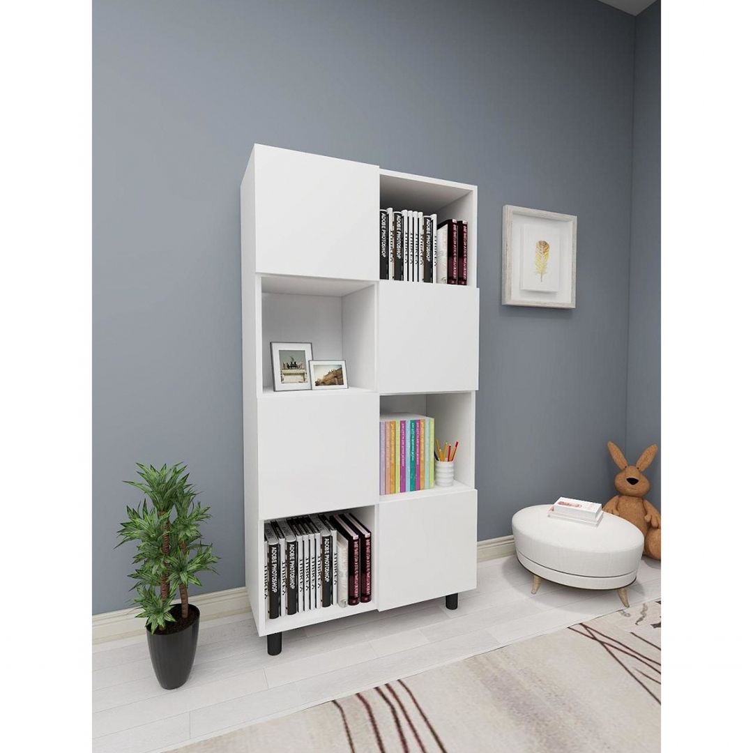 Kệ sách thông minh từ gỗ MDF SMLIFE Blumen
