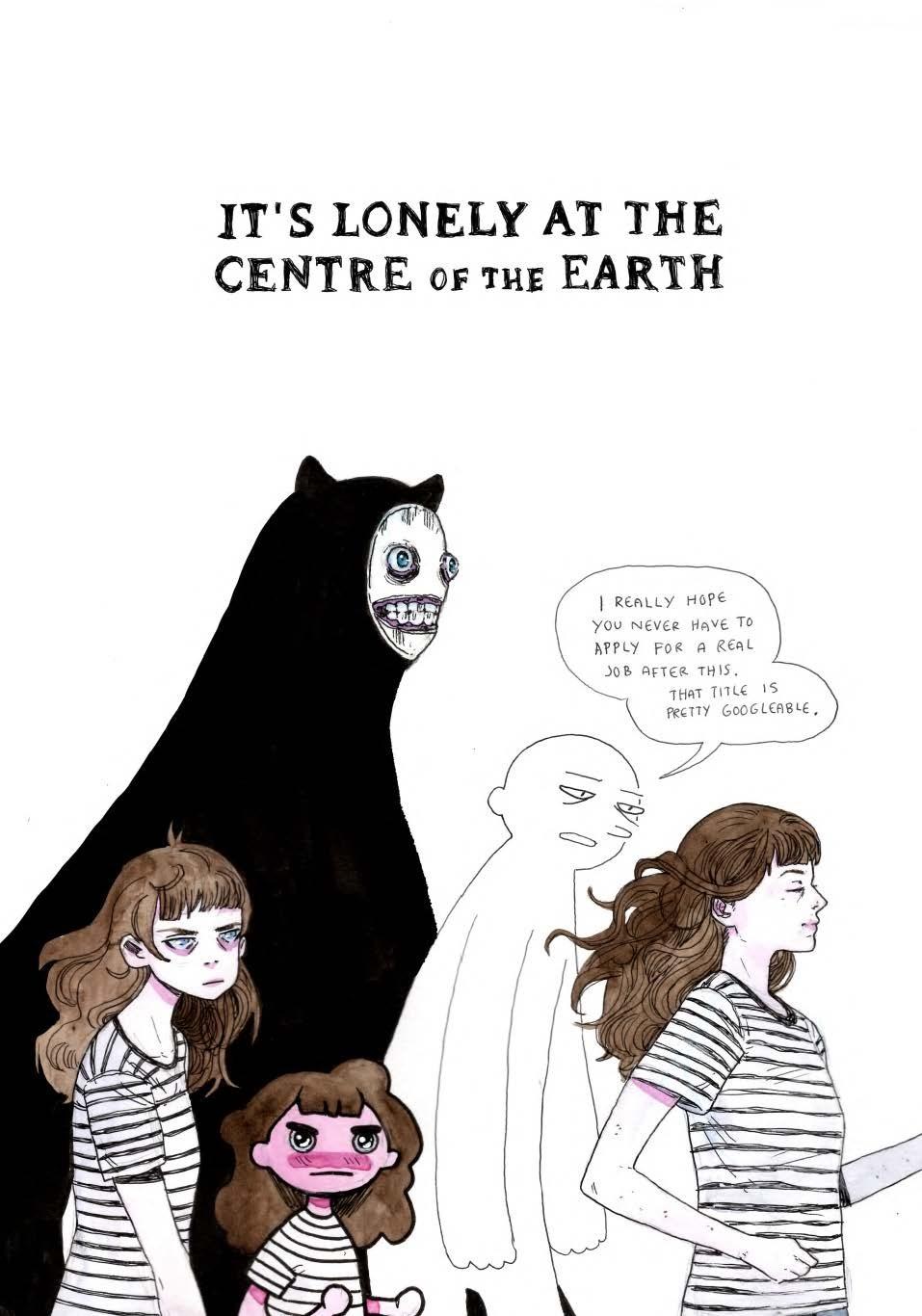 Sách - It's Lonely at the Centre of the Earth by Zoe Thorogood