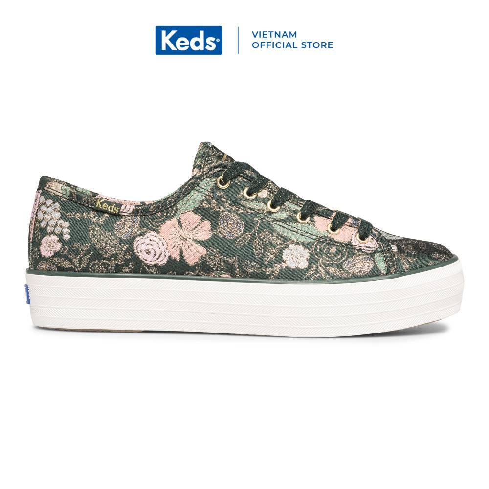 Giày Thể Thao Keds Nữ- Tripple Kick Colette Lurex Jacquard - KD065556WF