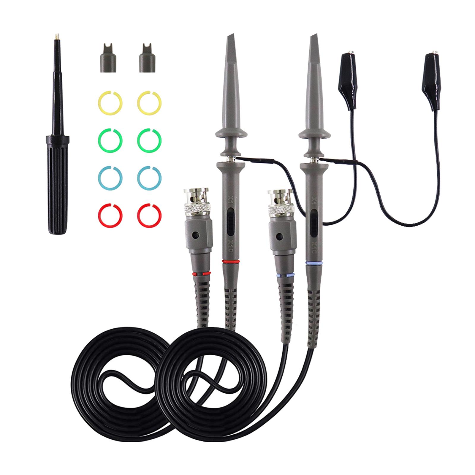 Universal P6100 Oscilloscope Clip Probes 100MHz Oscilloscope Clip Probes P6100 Oscilloscope Probe