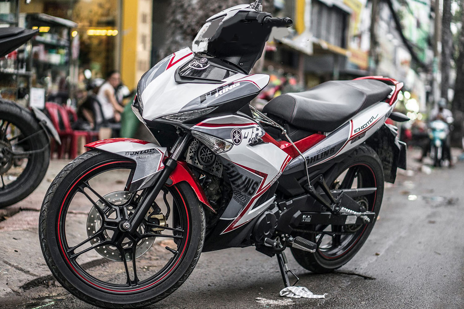 Tem trùm Exciter 150 Ohlins Racing