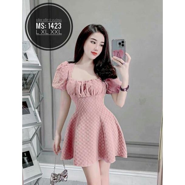 ĐẦM DÁNG XOÈ BIG SIZE ĐI TIỆC SANG CHẢNH