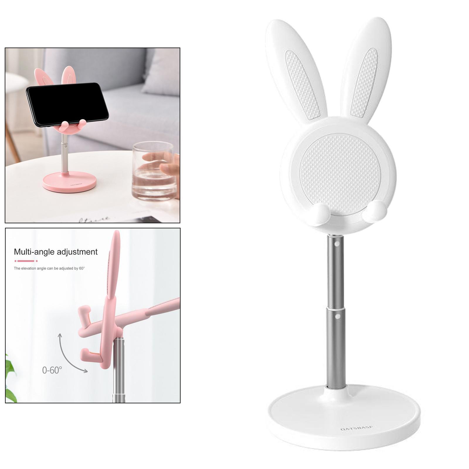 HILABEE Phone Stand, Adjustable Cellphone Holder: Universal Mobile Dock for