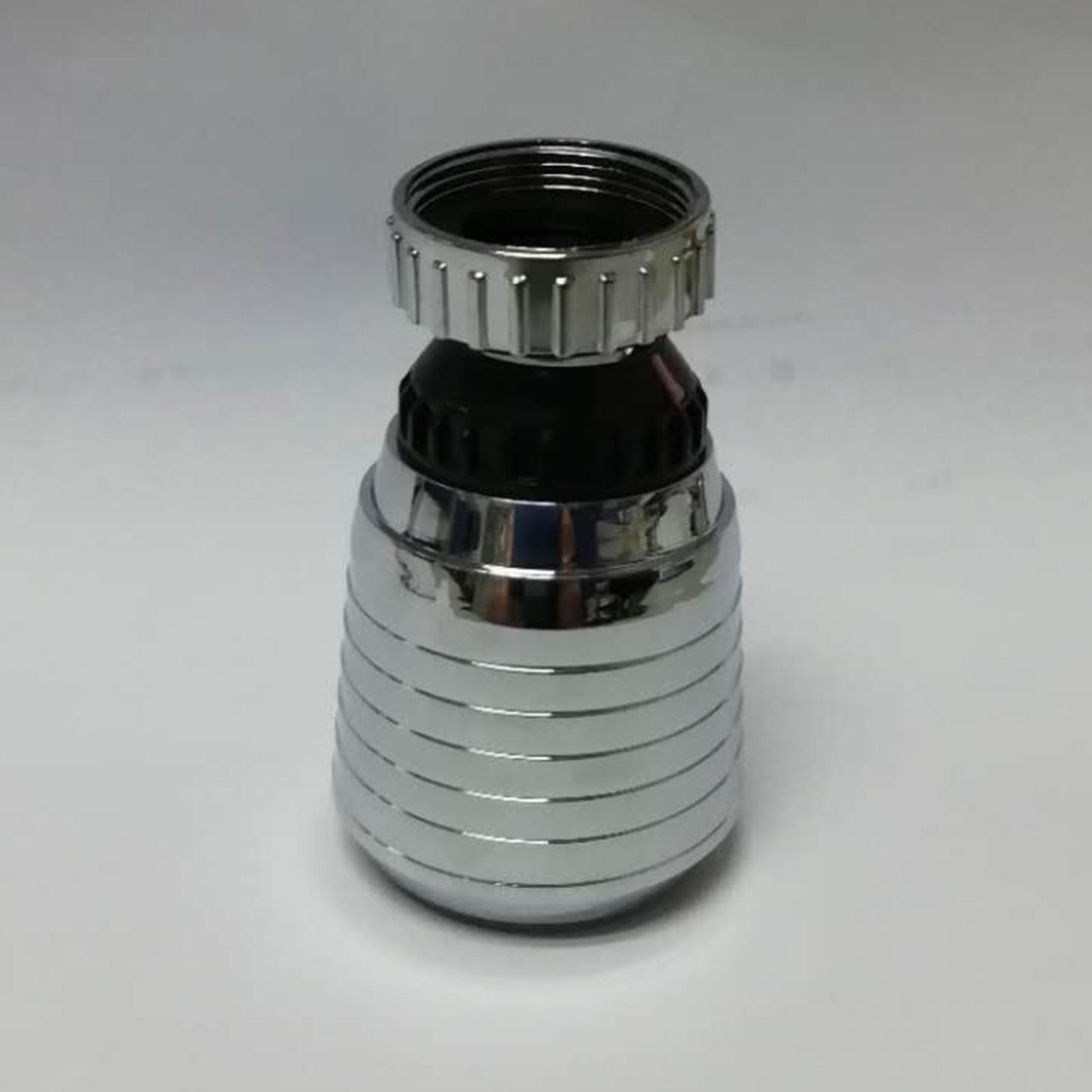 Vòi nước sục khí với ánh sáng 7 màu thay đổi xoay 360 độ, vòi nhà bếp, nhà vệ sinh