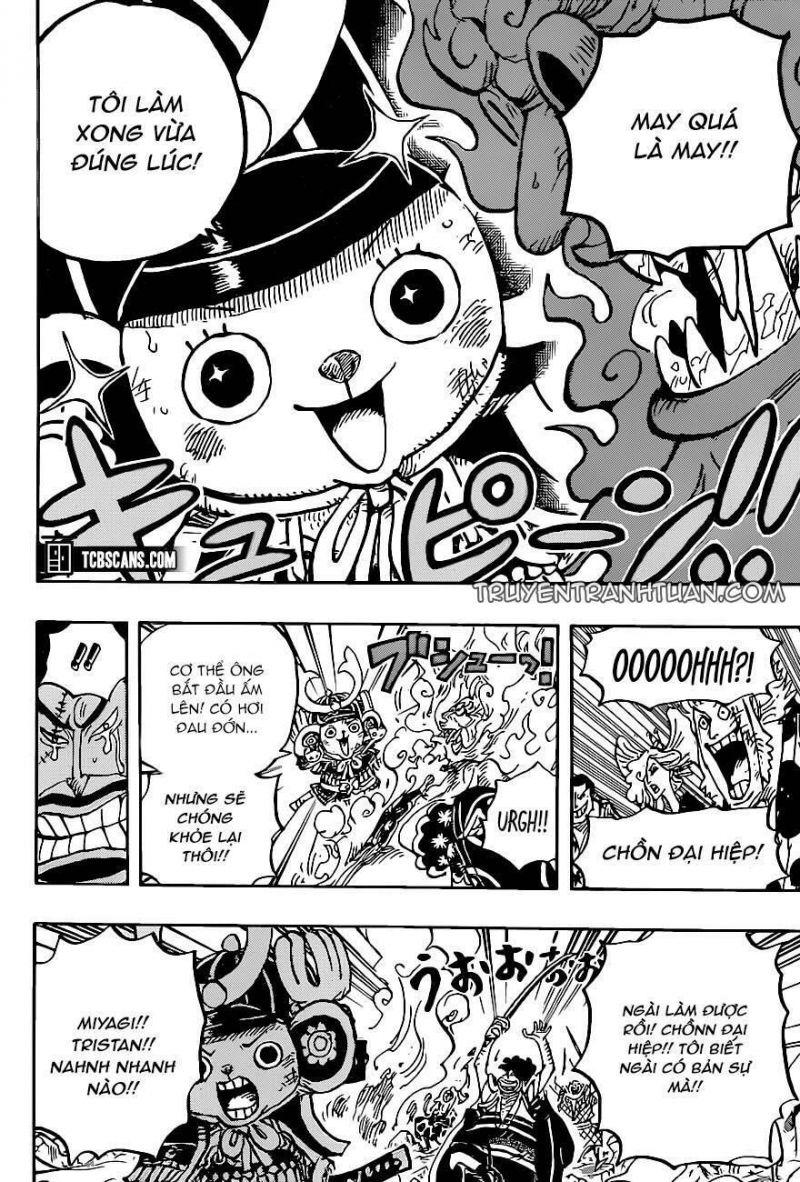đảo hải tặc - one piece chapter 1007 8