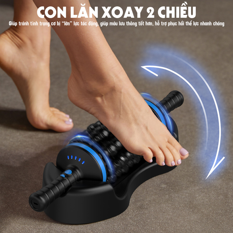 Con lăn massage bàn chân giúp lưu thông máu và giãn cơ toàn thân Puli PL-699DC