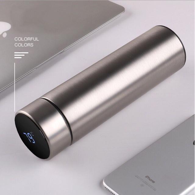 Bình Giữ Nhiệt Có Nắp Cảm Ứng Nhiệt Độ Inox 304 Cao cấp - 500mlZ