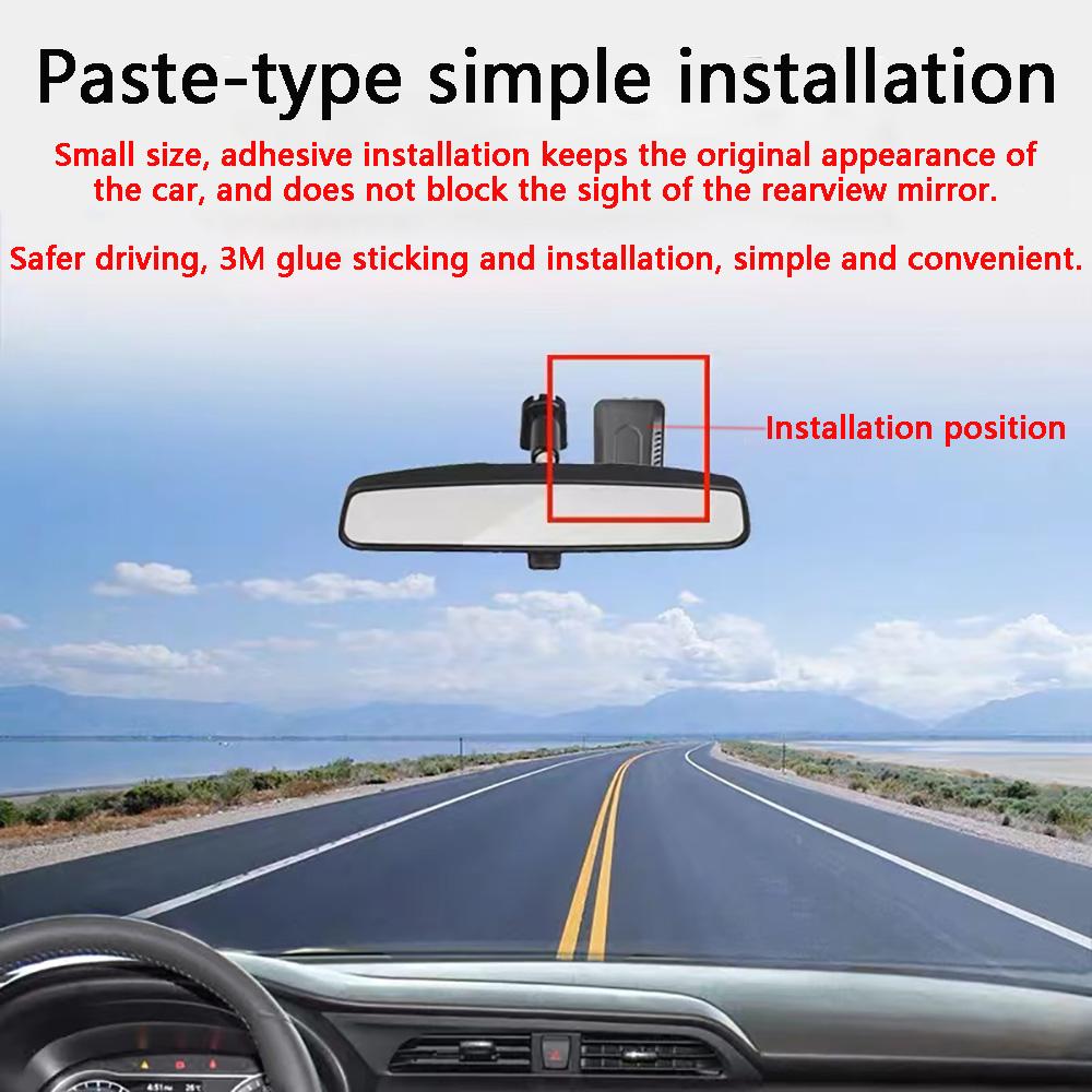 Universal Car DVR Dash Cam 4K Phía sau Camera hành trình tự động cho Camera ô tô Đầu ghi video 2160P Đảo ngược DVR WIFI Màn hình đỗ xe 24 giờ Tên màu: Ống kính đơn 1080P