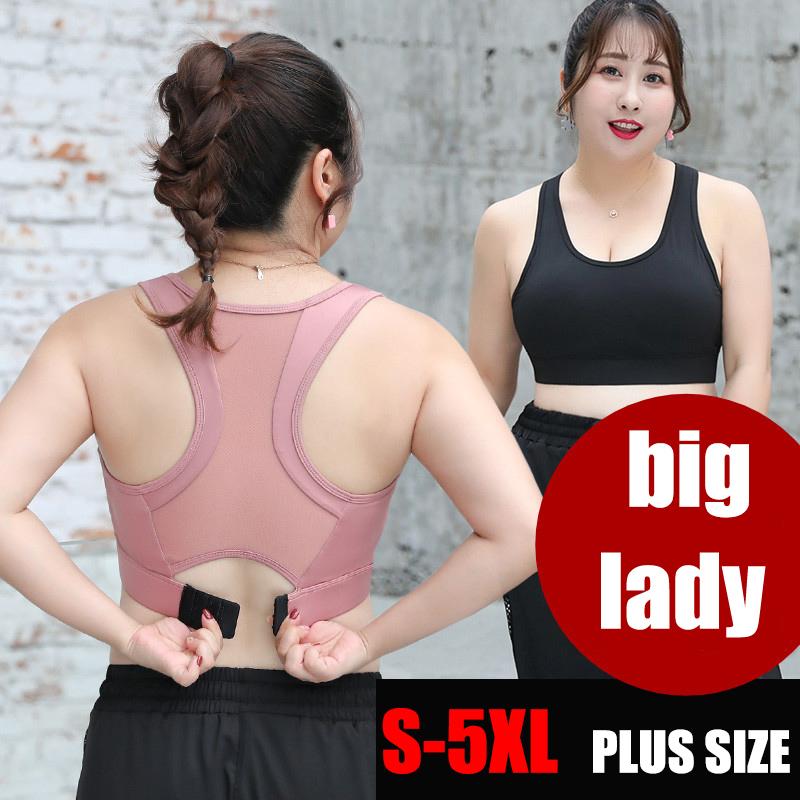 S-5XL Thể Thao Yoga, Áo Lót Tập Gym Nữ Áo Sơ Mi Lưới Thoáng Khí Áo Ngực Thể Thao Crop Lớn Nữ Push Up Yếm Gợi Cảm Thể Thao plus Kích Thước
