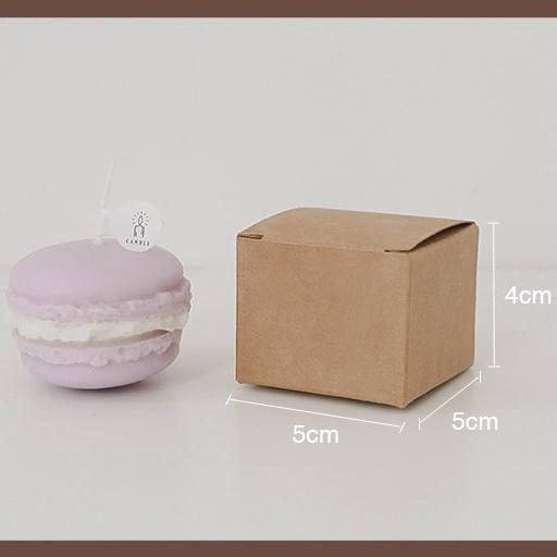 Nến Thơm Mini Siêu Xinh Hình Bánh Macaron 3x1cm