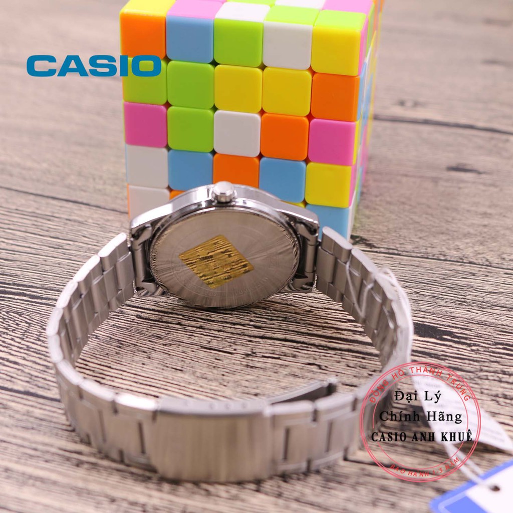 Đồng hồ nam dây kim loại Casio MTP-V001D-1BUDF