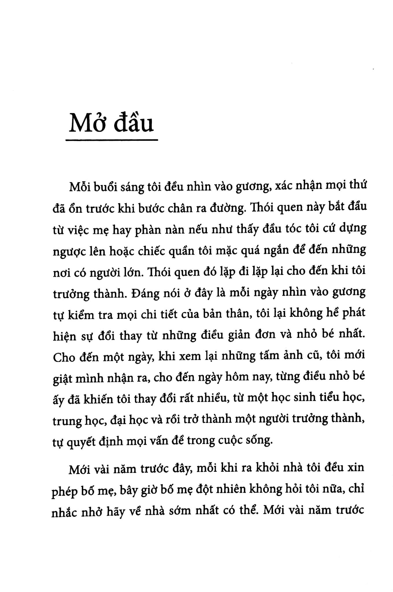 Tạm Biệt Tôi Của Nhiều Năm Về Trước