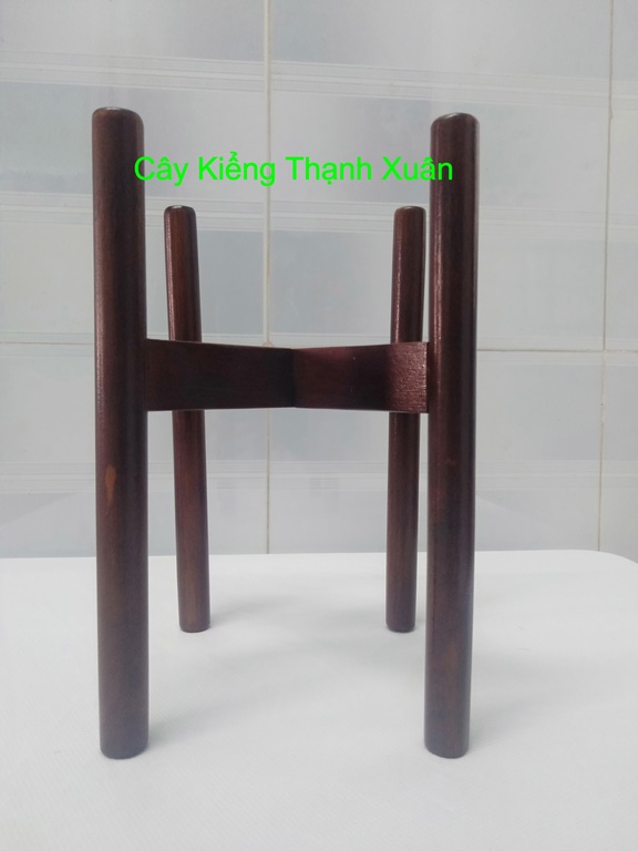 Kệ để chậu hoa gỗ, nâu