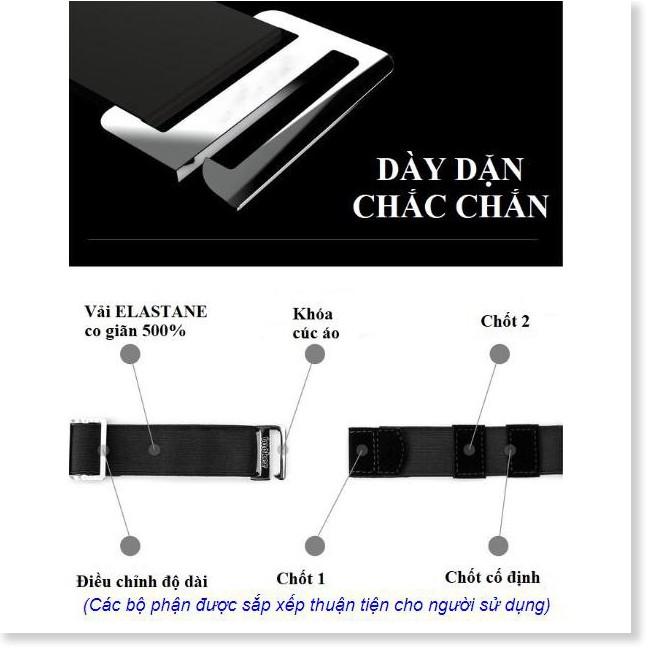 Bộ 2 thắt lưng giữ nếp áo thanh lịch