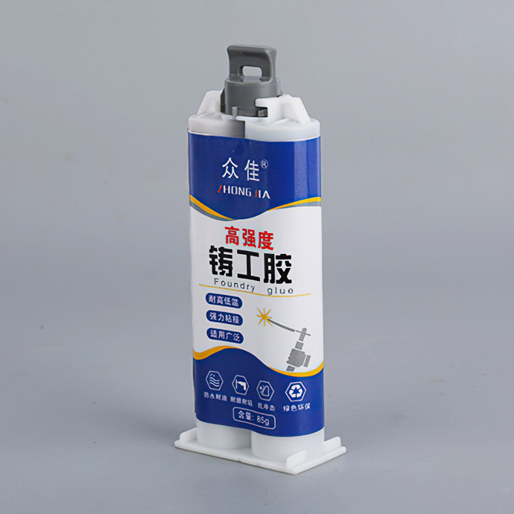 Tuýp 85g, Keo hàn nối vá sắt, thép, kim loại, keo dán hàn mọi bết nứt vỡ,dán sửa nối đồ nhựa đồ gỗ chắc chắn độ bền cao