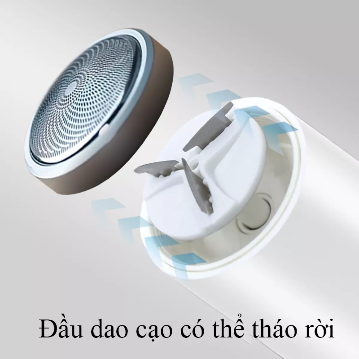 Máy cạo râu mini SH-588 Nhật Bản thế hệ mới - Máy cạo râu bỏ túi, cầm tay nhỏ gọn với 3 lưỡi Trefoil công nghệ Nhật Bản cực bén hiệu quả cao, không trầy xước đau rát - Máy cạo râu nam mini sạc pin tích điện bỏ túi