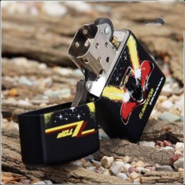 Bật Lửa Zippo Zz Top Eliminator Black Matte Chính Hãng Usa