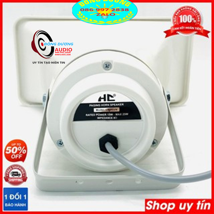 LOA PHÓNG THANH 25W - NÉN 25W - CHẤT LIỆU NHỰA SIÊU BỀN