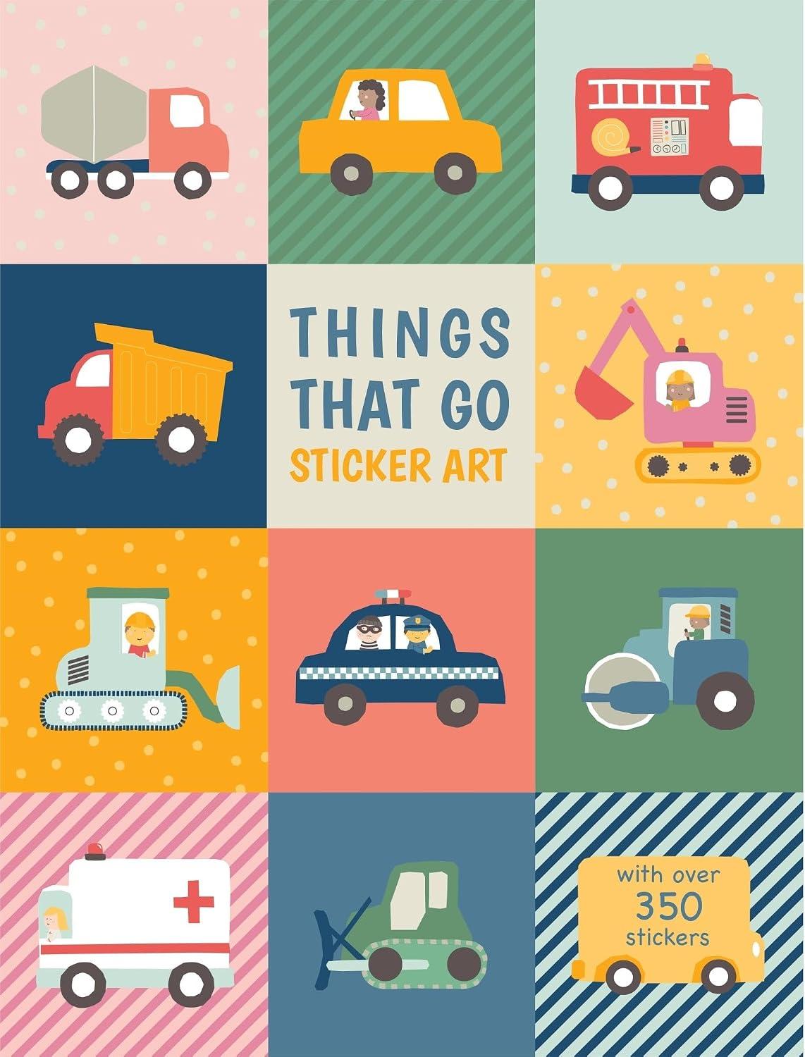 Sách Sticker Art - Things That Go