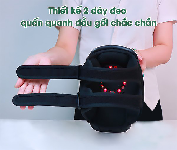 Máy massage đầu gối áp suất khí và tạo nóng chính hãng MZ-669C - máy massage các khớp gối cao cấp