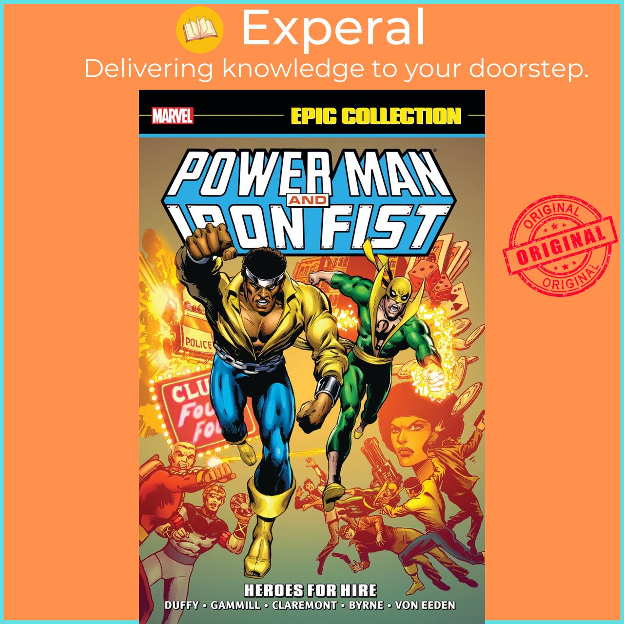Sách - Power Man & Iron Fist Epic Collection: Heroes For Hire by Mary Jo Duffy,Chris Claremont (US edition, paperback)
