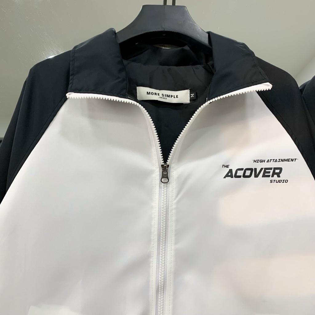 Áo Khoác Dù ACOVER JACKET Vải Dù 2 Lớp Form Rộng Ulzzang Unisex