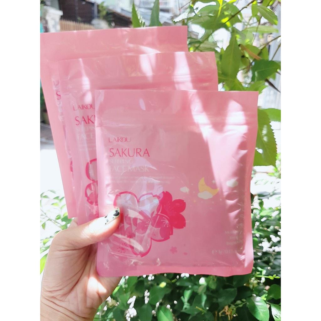 MẶT NẠ NGỦ SAKURA HOA ANH ĐÀO LAIKOU - BỊCH 15 GÓI