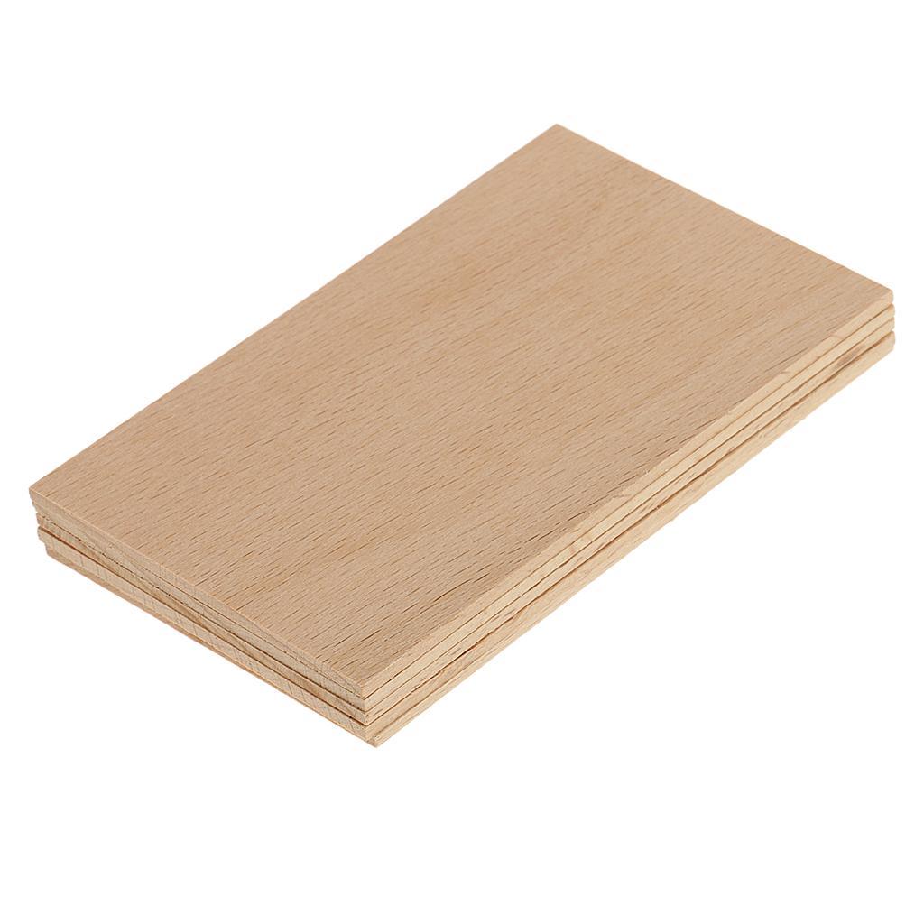 10 Pieces 2mm Thick Wood Slices Decorative Wood Embellishment DIY Crafts DIY Craft Plaques Wood Pieces