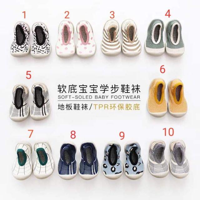 Giầy bún siêu mềm cho bé, giầy tập đi cho bé đế siêu mềm