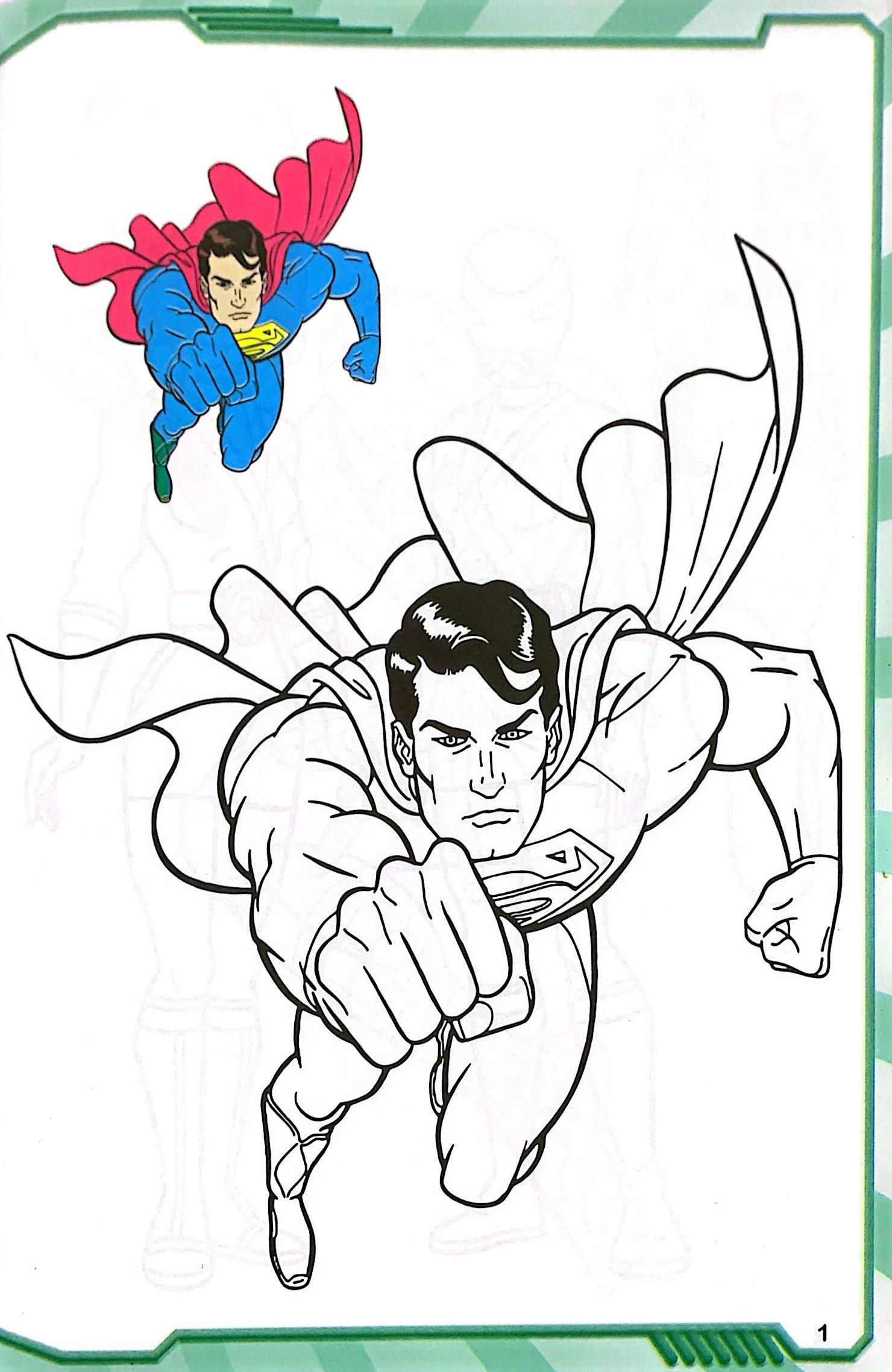 Tô Màu Siêu Nhân Superman Quyển 5