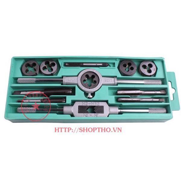 Bộ taro ren 12 món thép hợp kim