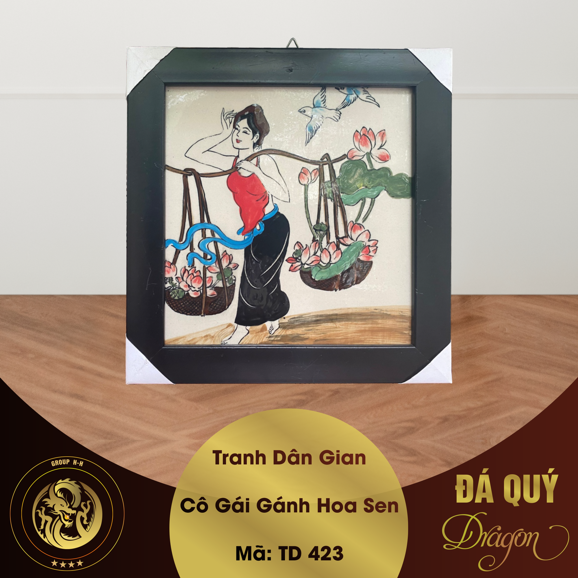 Tranh Dân Gian Đông Hồ Các Loại TD Bát Tràng