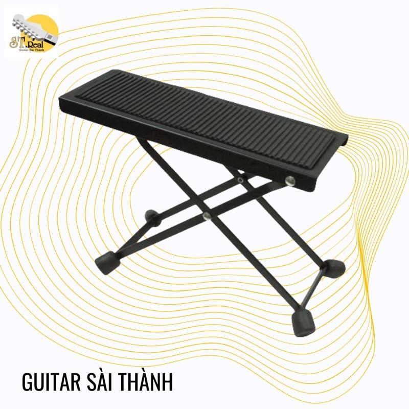 Pedal kê chân Đàn Guitar-(Ghế gác chân Ghita gấp gọn - Dùng cho các loại Ghi-ta Acoustic, Classic, Điện, Electric Bass)