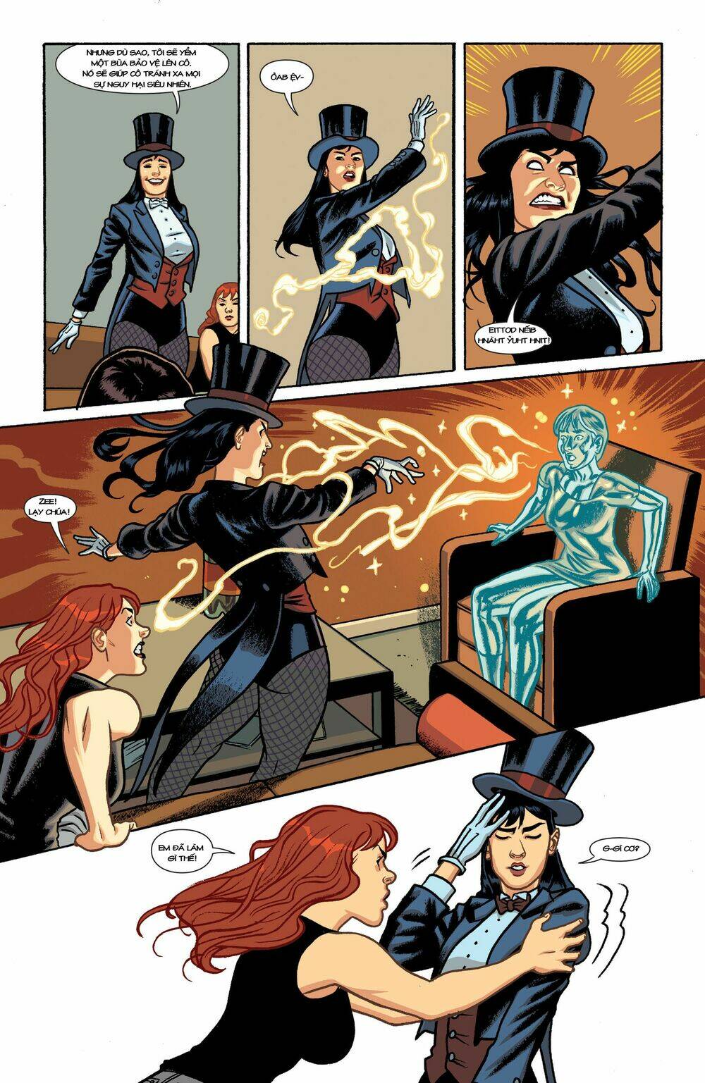 black canary and zatanna - bloodspell chapter 3 21